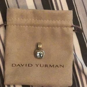 David Yurman Petite Albion Blue Topaz Enhancer!